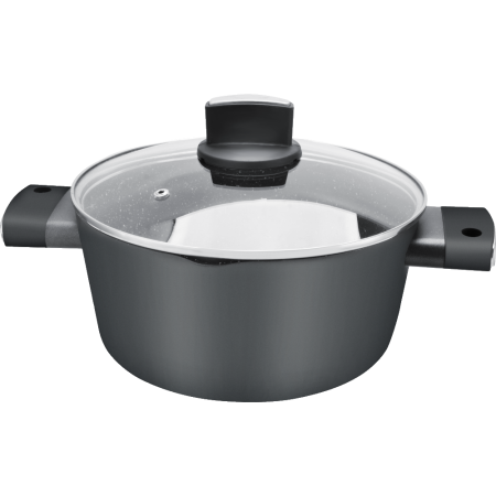 Set de oale Zilan ZLN0959 Negru, cu 7 piese, invelis din marmura si manere fine la atingere [6]