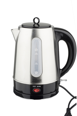 Set fierbator electric+ceainic FLORIA ZLN3581,Inox/Negru Putere 2200W, [13]