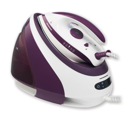 Statie de calcat Heinner HIS-D3007IX, 3000 W, 7 bar, 1.8 L, talpa ceramica, oprire automata, Violet [1]