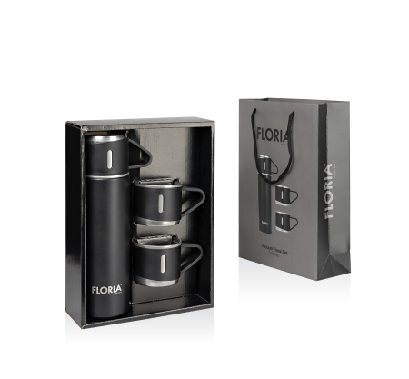 Termos Zilan ZLN0743 din inox, capacitate 500ml, 3 capace care pot fi folosite pe post de cana [5]