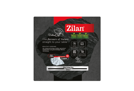 Tigaie Zilan ZLN0927, Diametru 28 cm, 7 straturi de material, Compatibil cuptor pana la 280°C, Compatibil masina de spalat vase [2]