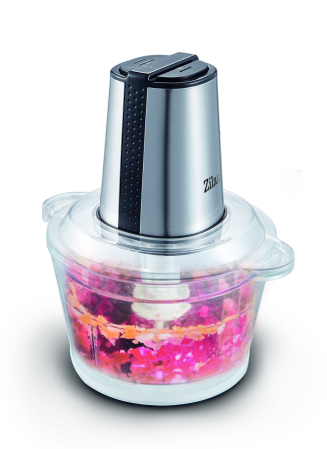 Tocatoare - Tocator legume-fructe ZILAN ZLN3888, Putere 300W, Vas din sticla 1.6L, 4 lame inox, 2 trepte de viteza