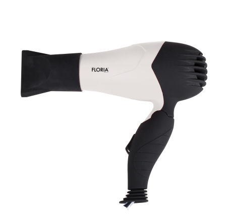 Uscatoare de par - Uscator de par Floria ZLN8975, Alb, Putere 850 W, Maner pliabil, Protectie impotriva supraincalzirii