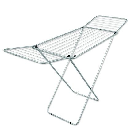 Uscatoare metalice - Uscator rufe metal ZILAN-NEGRO ZLN7764, fabricat din metal,suprafata utilizabila 18 m