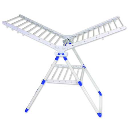 Uscatoare metalice - Uscator rufe pliabil ZILAN MARRONE ZLN6072, fabricat din plastic, suprafata utilizabila 18 m