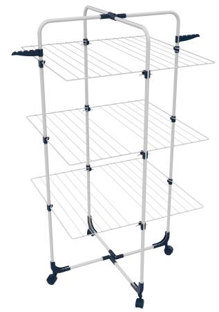 Uscatoare metalice - Uscator rufe portabil Zilan ZLN4182, suprafata de uscare 30 m