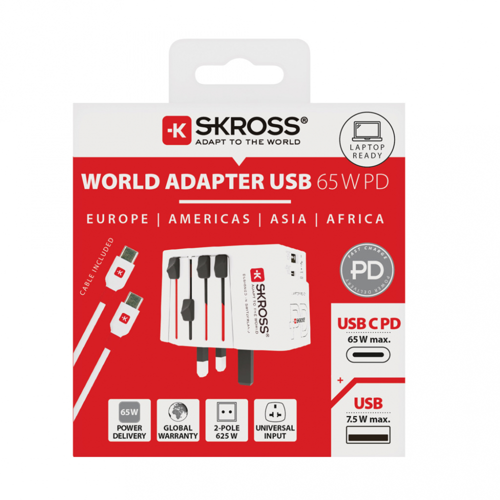 Adaptor de călătorie 65W SKROSS [12]