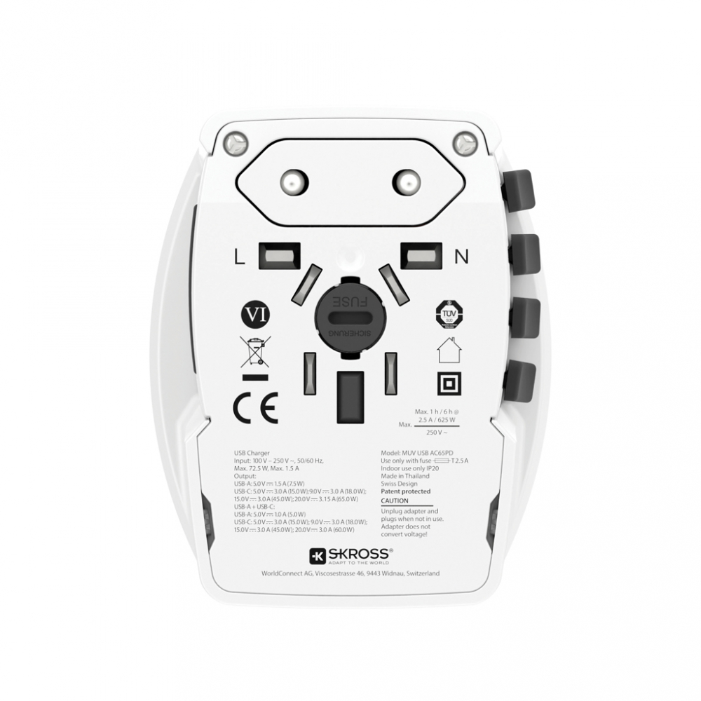 Adaptor de călătorie 65W SKROSS [5]