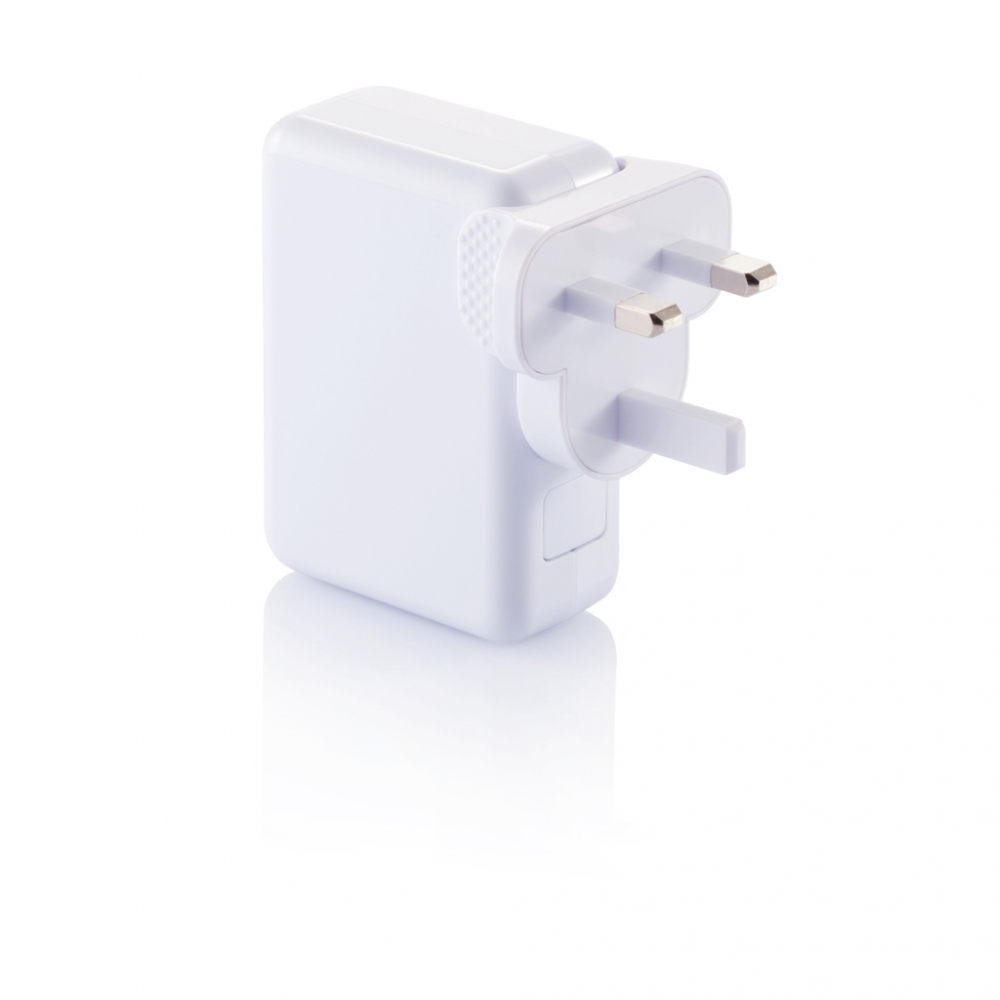 Adaptor de călătorie portabil cu 4 porturi USB [3]