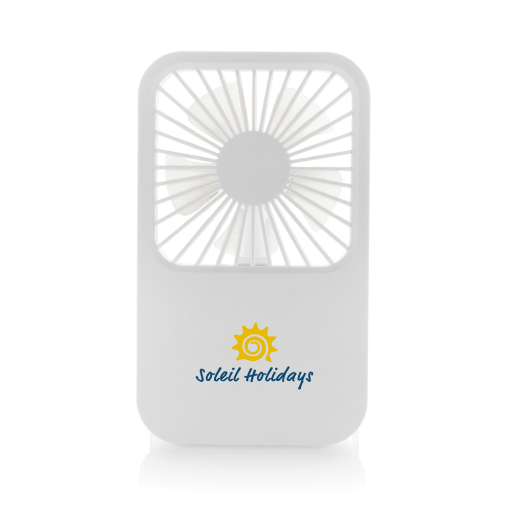 Aervina RCS recycled plastic re-chargeable desk fan [6]