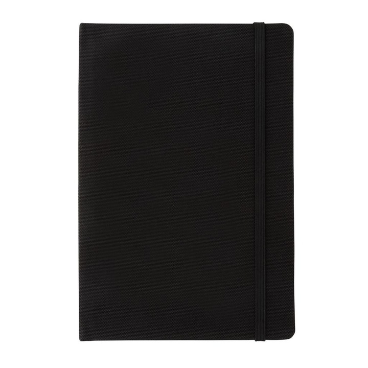 Agenda A5, din materiale reciclate, inchidere cu elastic [3]