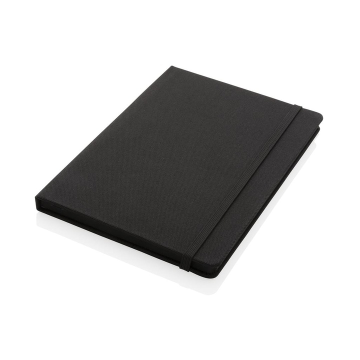 Agenda A5, din materiale reciclate, inchidere cu elastic [2]
