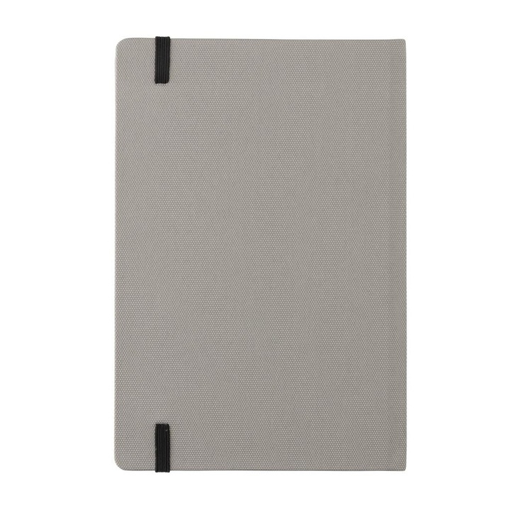 Agenda A5, din materiale reciclate, inchidere cu elastic [4]