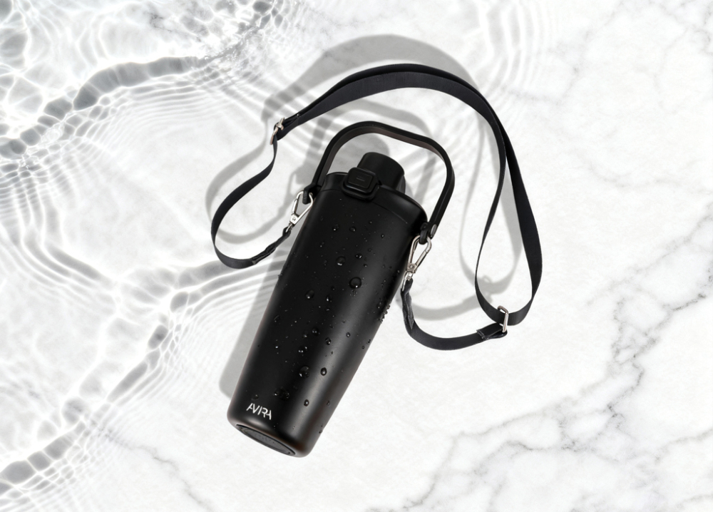 Avira Ayala RCS re-steel duosip lockable crossbody tumbler [11]