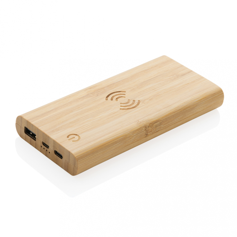 Bamboo 8.000 mAh 5W wireless powerbank [7]