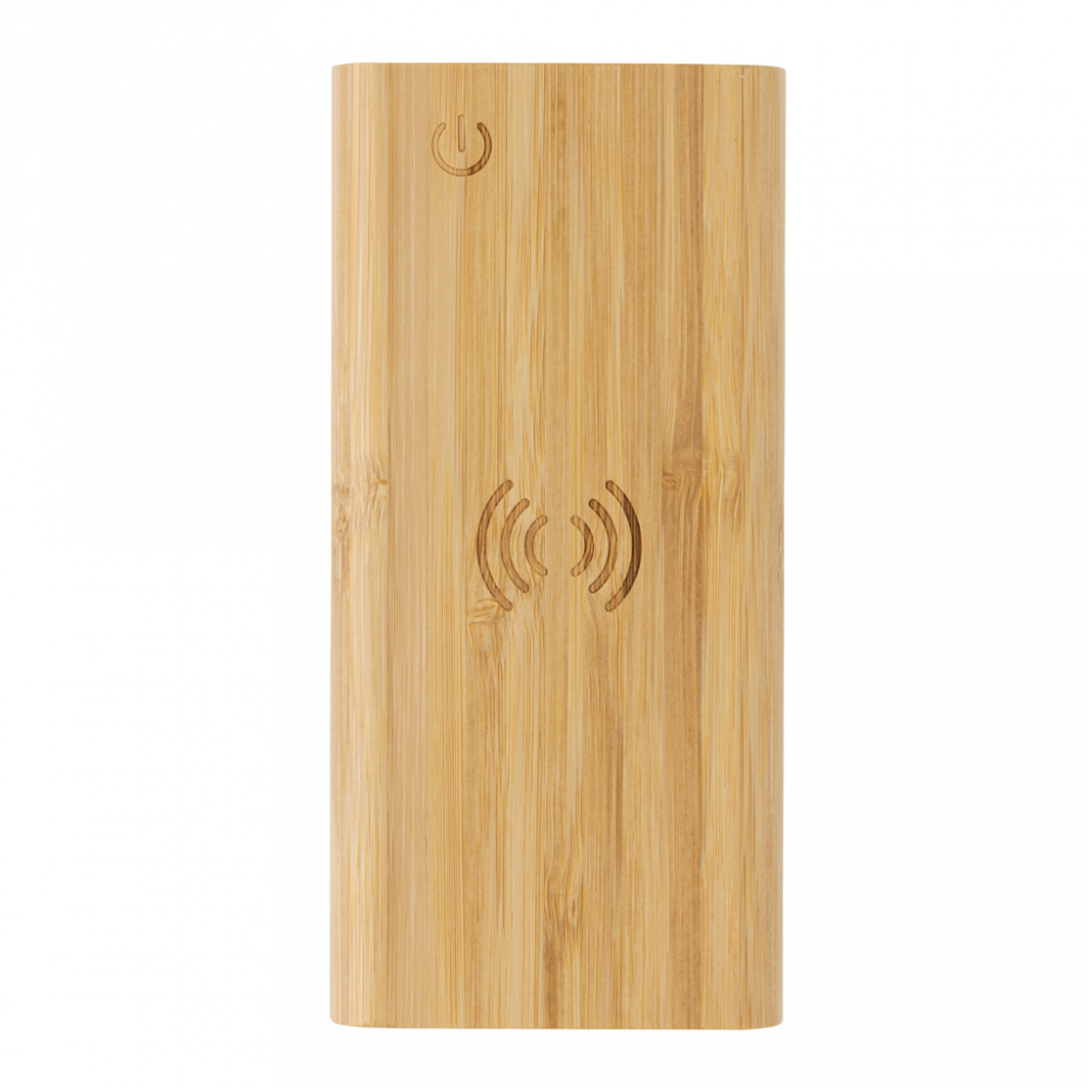 Bamboo 8.000 mAh 5W wireless powerbank [5]