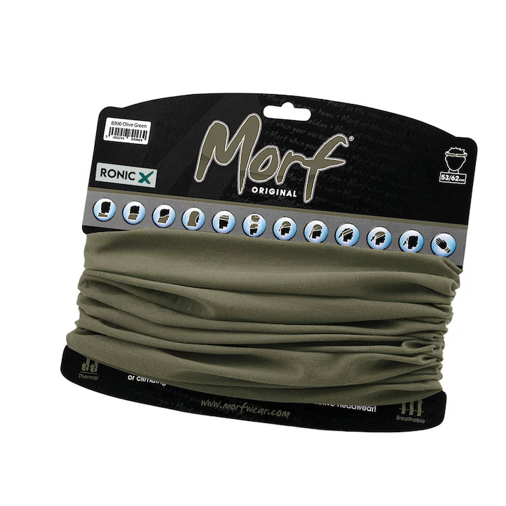Bandana multifunctionala Original, unisex, 53/62 cm, Kaki [2]