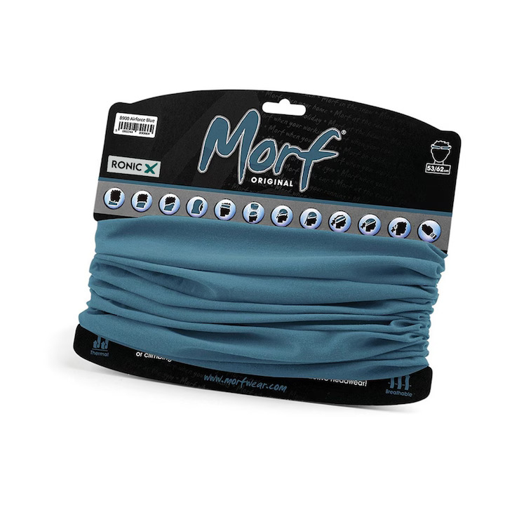 Bandana multifunctionala, Original, unisex, blue airforce, 53/62 cm [2]