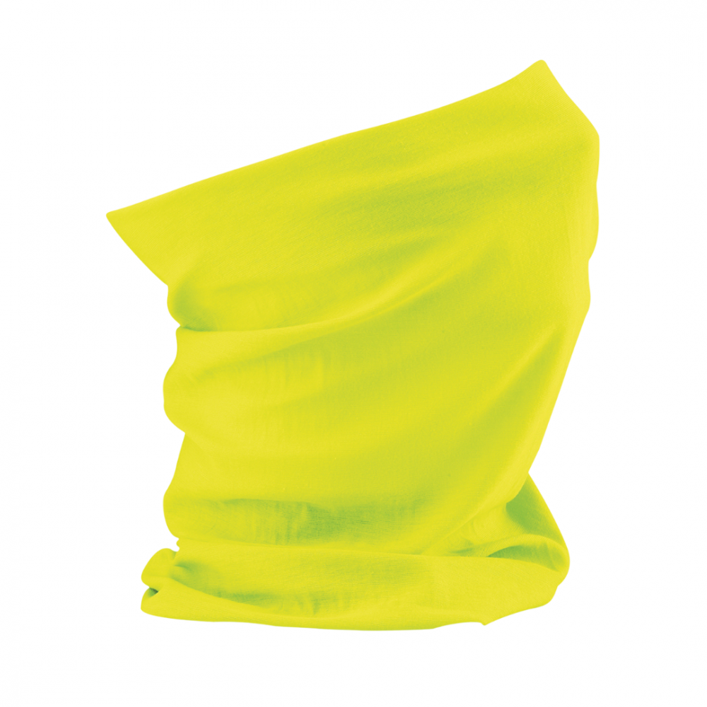 Bandana multifunctionala Original, unisex, 53/62 cm, galben neon [1]