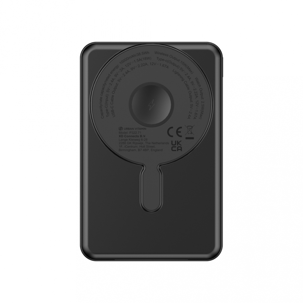 Baterie externă 10.000 mAh cu încărcare rapidă 20W PD și încărcare wireless magnetică [16]