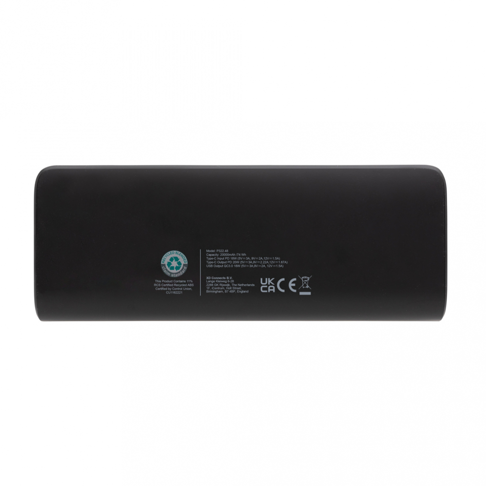 Baterie externă 20.000 mAh cu încărcare ultra-rapidă 20W PD [5]