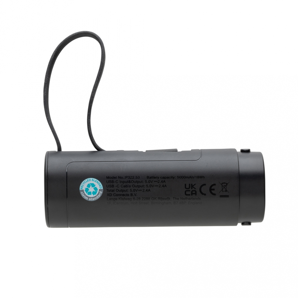 Baterie externă 5.000 mAh cu design reutilizabil și acces facil pentru reciclare [7]