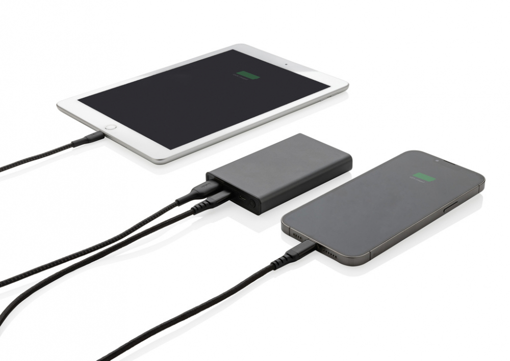 Baterie externă 5.000 mAh – din aluminiu și ABS reciclat certificat RCS [4]