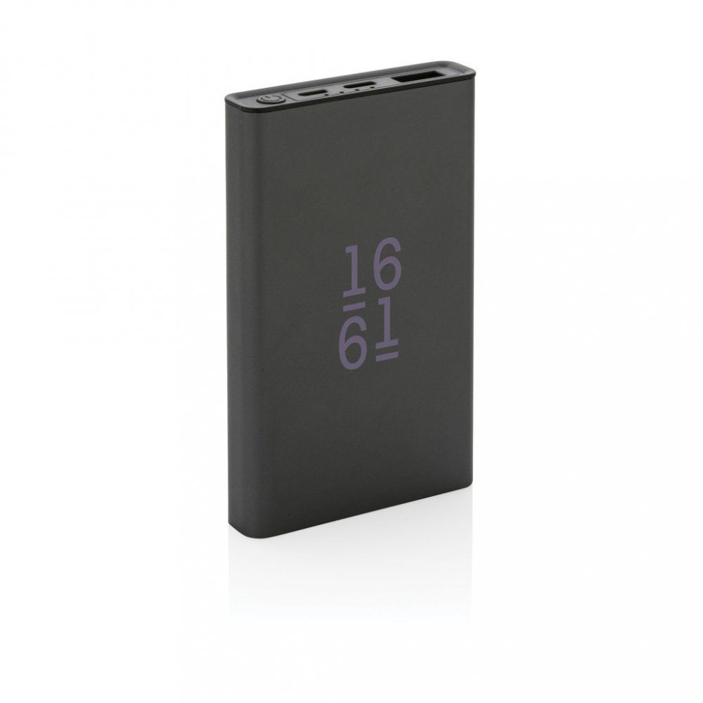 Baterie externă 5.000 mAh – din aluminiu și ABS reciclat certificat RCS [7]