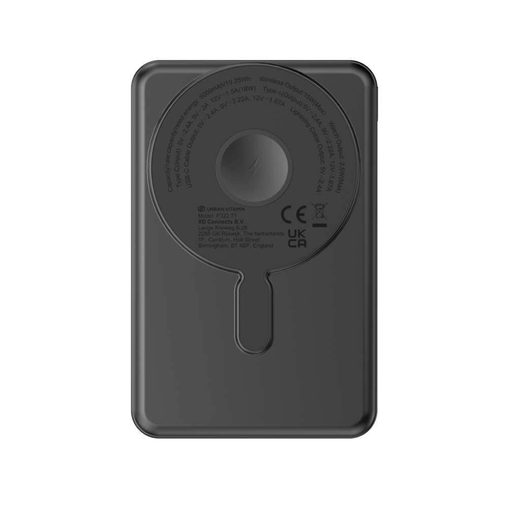 Baterie externă 5.000 mAh, încărcare rapidă 20W PD și încărcare wireless magnetică 15W [16]