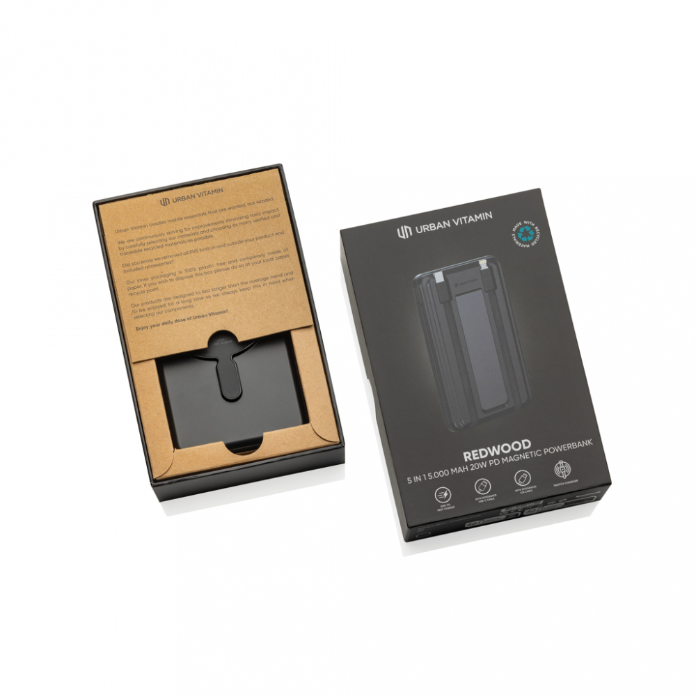 Baterie externă 5.000 mAh, încărcare rapidă 20W PD și încărcare wireless magnetică 15W [28]