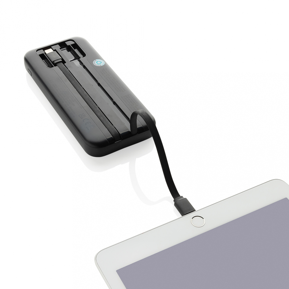 Baterie externă all-in-one 10.000 mAh, încărcare rapidă și afișaj digital [5]