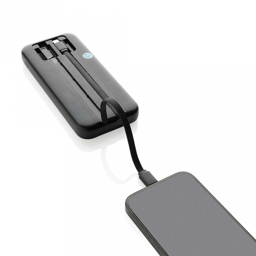 Baterie externă all-in-one 10.000 mAh, încărcare rapidă și afișaj digital [6]