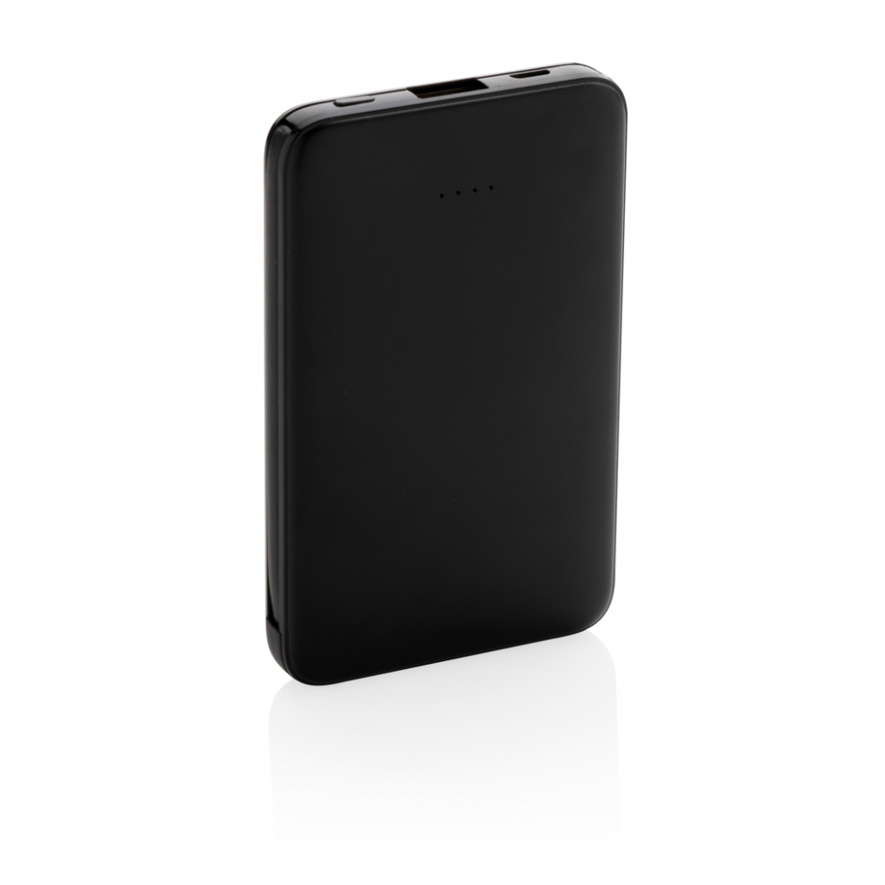 Baterie externă compactă 5.000 mAh cu cabluri 3-în-1 integrate [4]