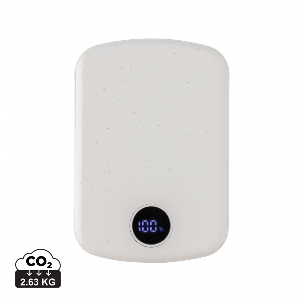 Baterie externă compactă 5.000 mAh cu încărcare wireless magnetică 15W și ecran LED [1]