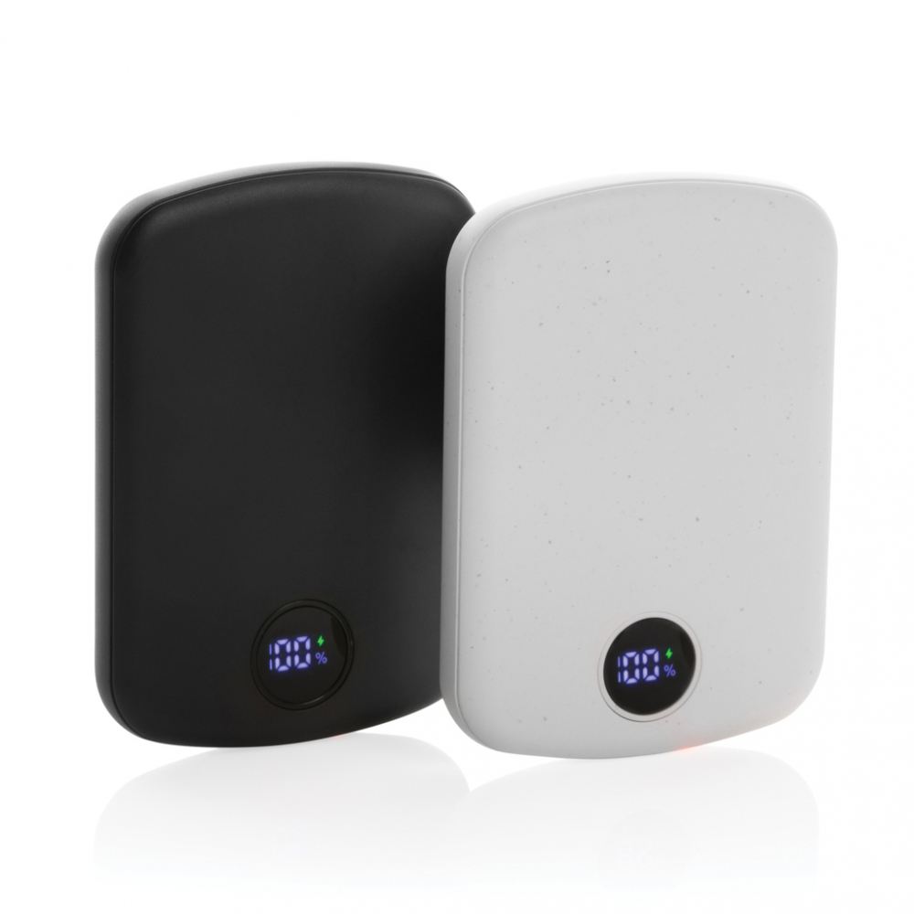 Baterie externă compactă 5.000 mAh cu încărcare wireless magnetică 15W și ecran LED [9]