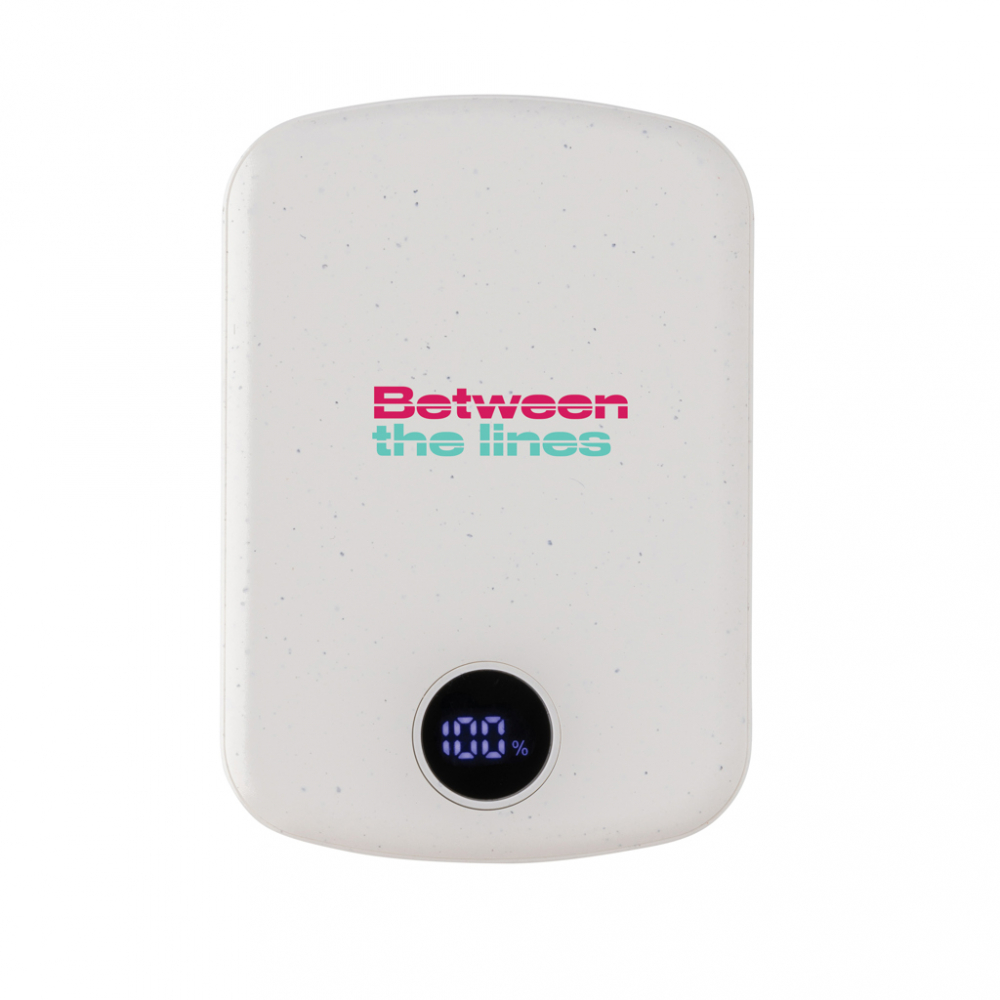 Baterie externă compactă 5.000 mAh cu încărcare wireless magnetică 15W și ecran LED [8]