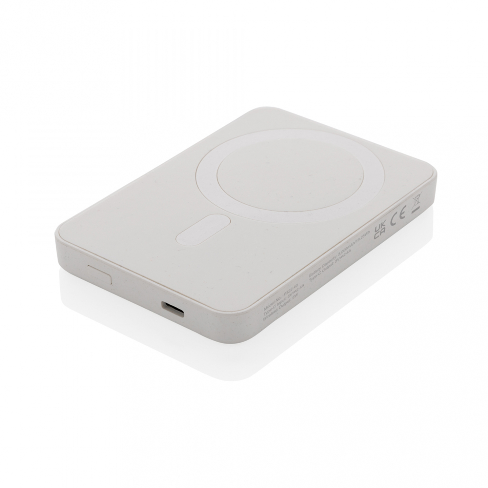 Baterie externă compactă 5.000 mAh cu încărcare wireless magnetică 5W [2]