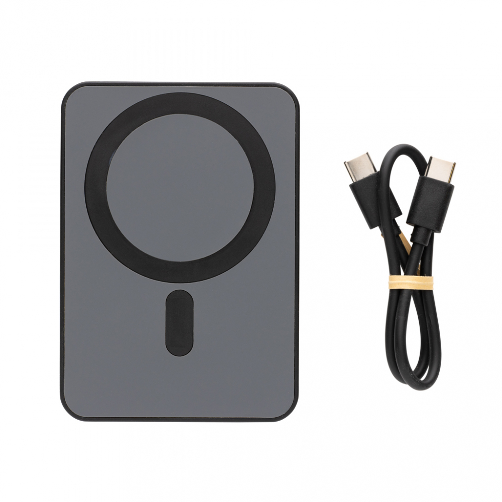 Baterie externă compactă 5.000 mAh cu încărcare wireless magnetică 5W [5]