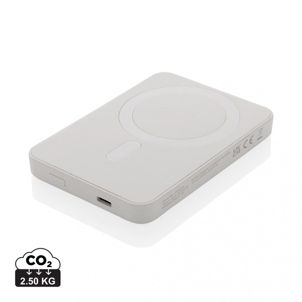 Baterie externă compactă 5.000 mAh cu încărcare wireless magnetică 5W [1]