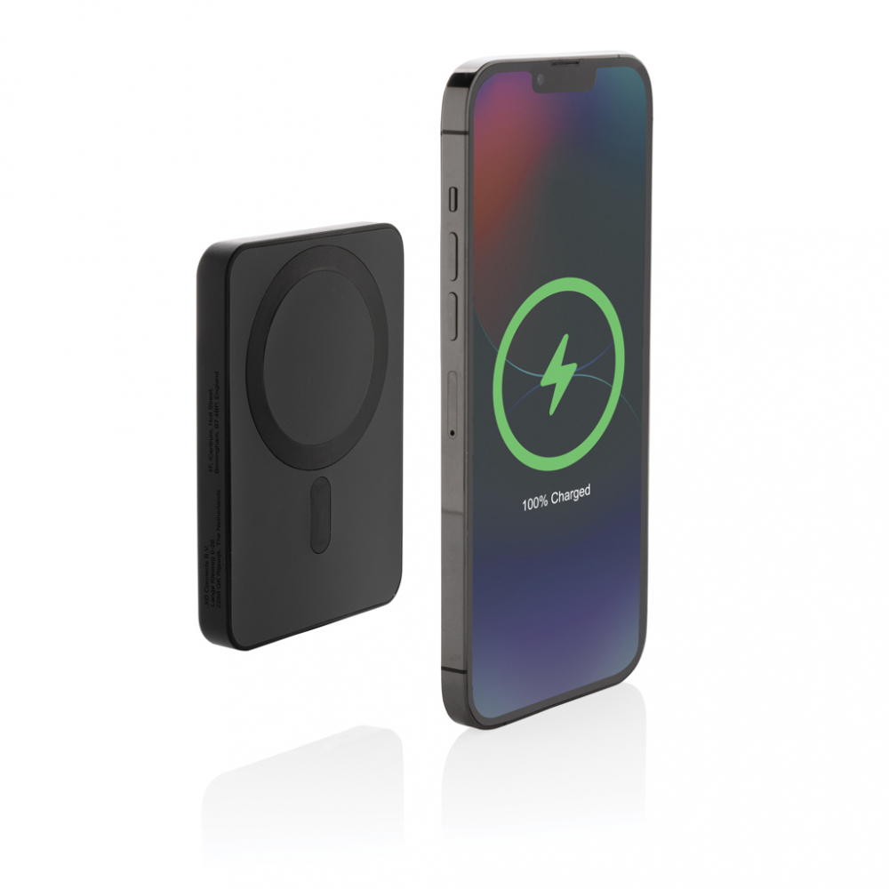 Baterie externă compactă 5.000 mAh cu încărcare wireless magnetică 5W [3]