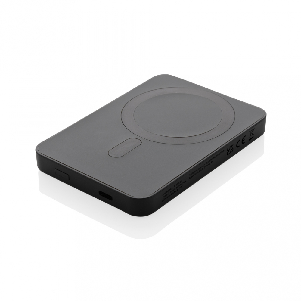 Baterie externă compactă 5.000 mAh cu încărcare wireless magnetică 5W [2]