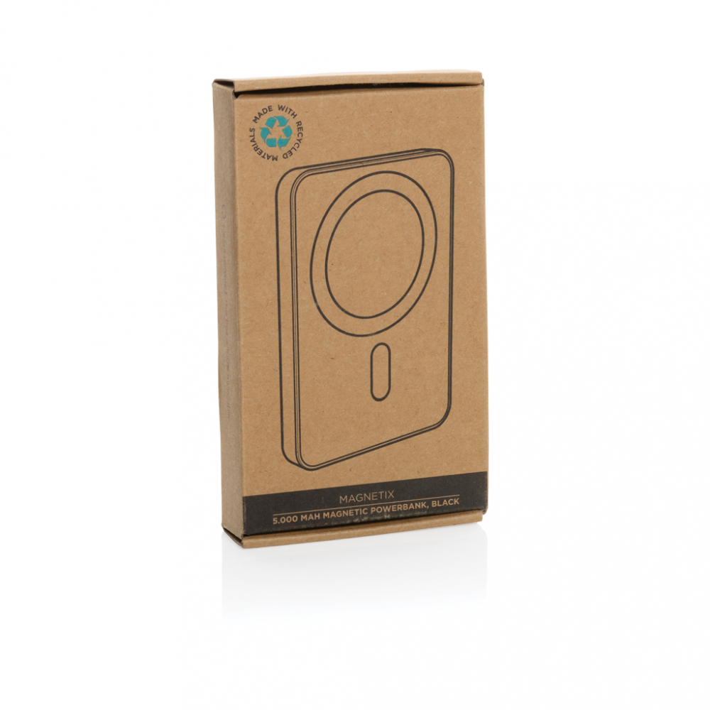 Baterie externă compactă 5.000 mAh cu încărcare wireless magnetică 5W [12]