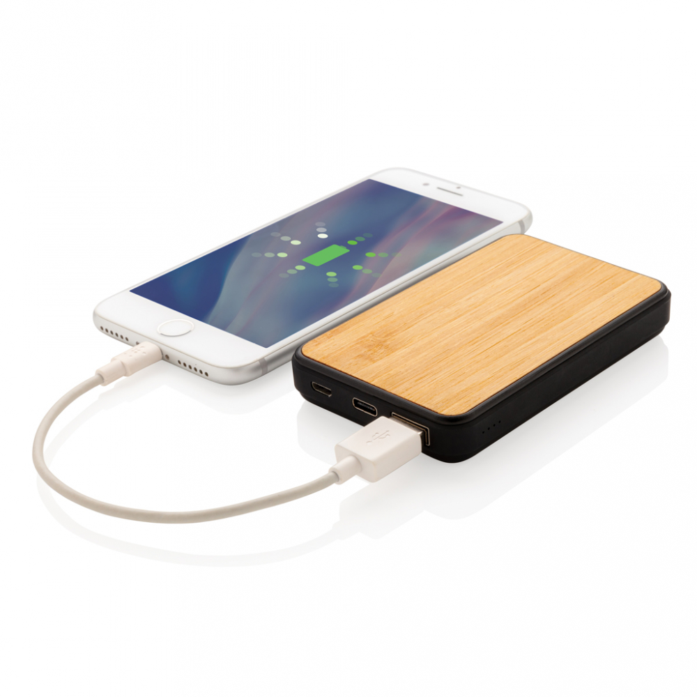 Baterie externă compactă 5.000 mAh din ABS reciclat cu finisaj soft touch [3]