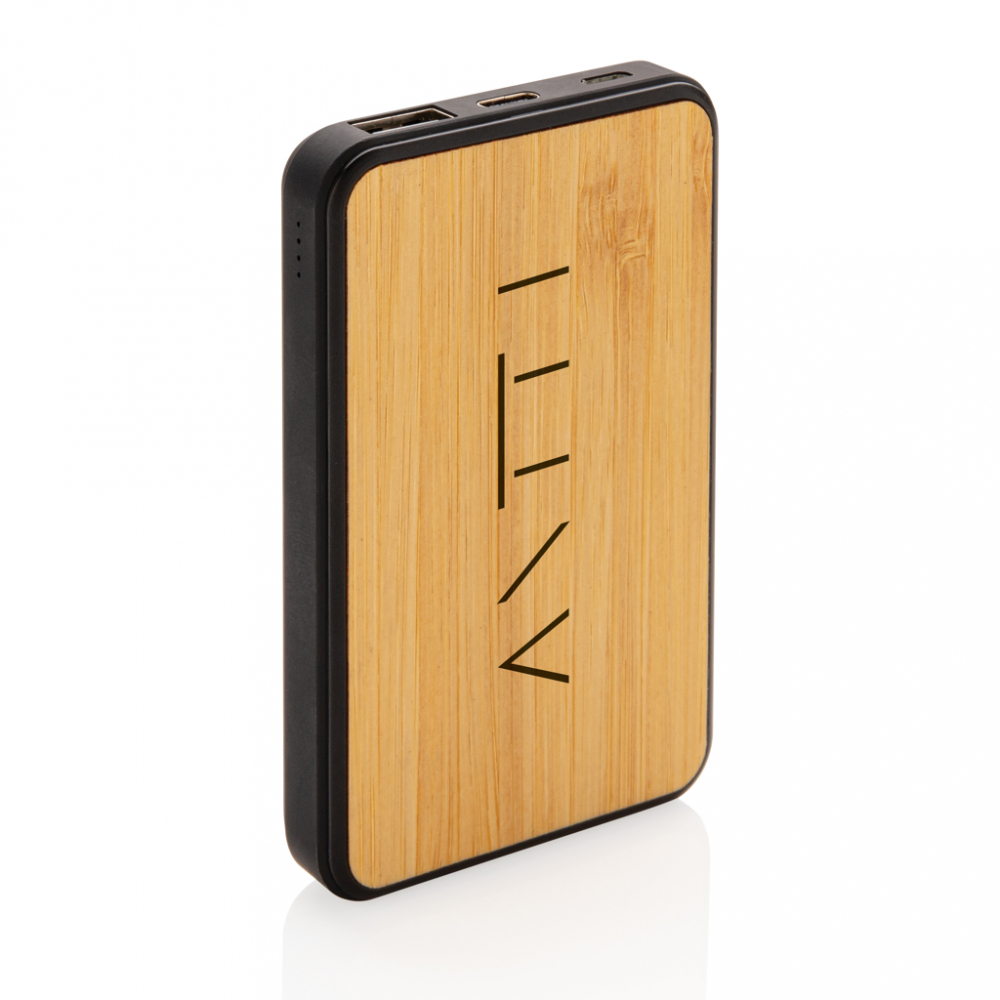 Baterie externă compactă 5.000 mAh din ABS reciclat cu finisaj soft touch [9]