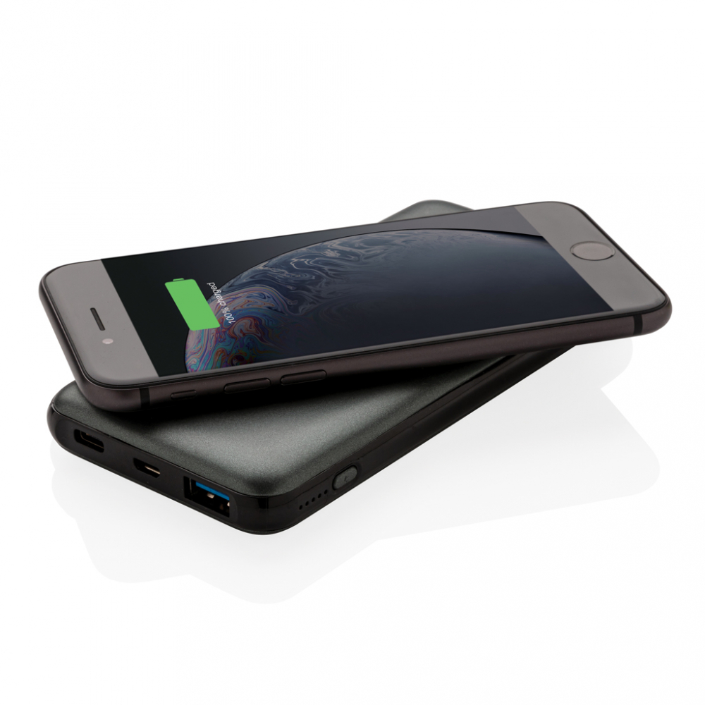 Baterie externă durabilă 10.000 mAh cu încărcare wireless rapidă 10W [3]
