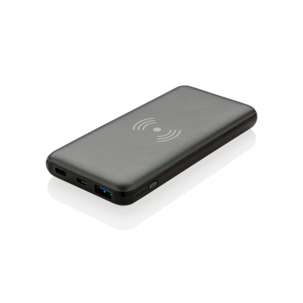 Baterie externă durabilă 10.000 mAh cu încărcare wireless rapidă 10W [2]