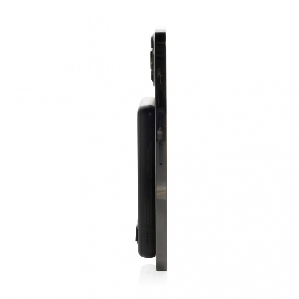 Baterie externă magnetică 5.000 mAh cu încărcare wireless 5W, stand telefon [9]