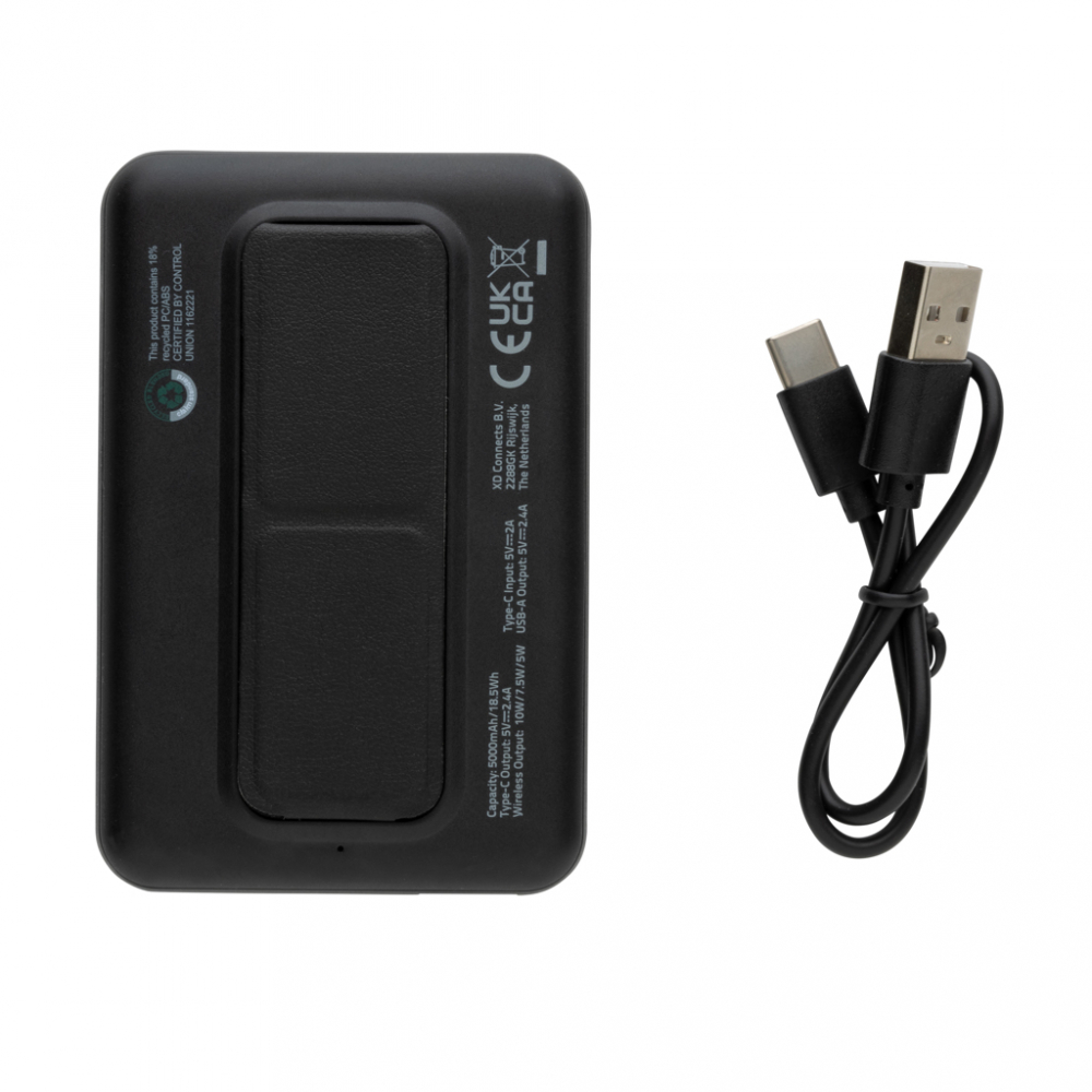 Baterie externă magnetică 5.000 mAh cu încărcare wireless rapidă 10W și PD 20W [8]