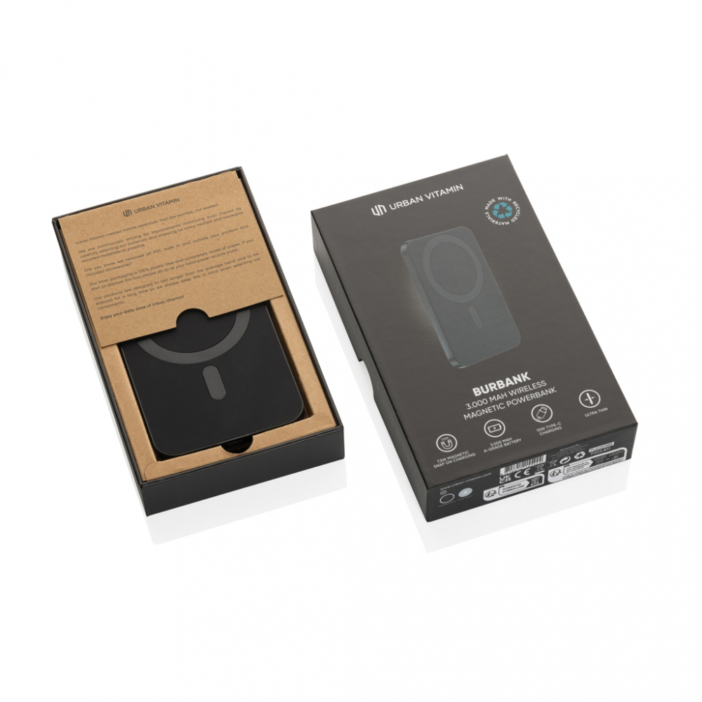 Baterie externă magnetică Burbank 3.000 mAh [5]