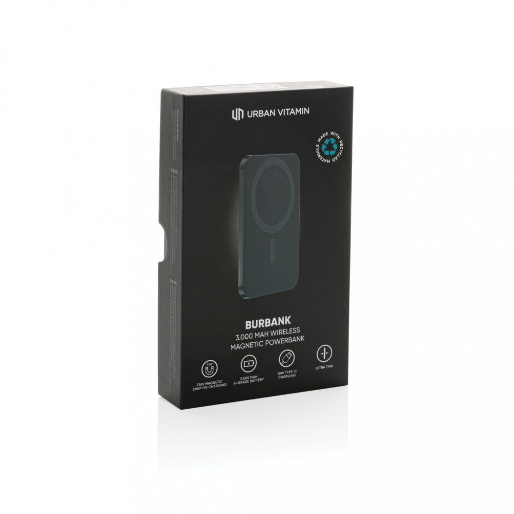 Baterie externă magnetică Burbank 3.000 mAh [20]